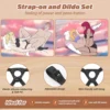 LY21-Adjustable PU Leather Strap-On Harness