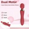 LY48-Dual-Motor 2-in-1 Wand Massager