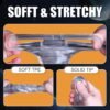 LY05-Clear 2.56-Inch Penis Extender Sleeve