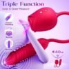KY03-Rose Thrusting & Suction Vibrator