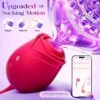 KY03-Rose Thrusting & Suction Vibrator