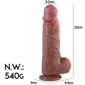 KY27-Dual-Density Suction Cup Dildo